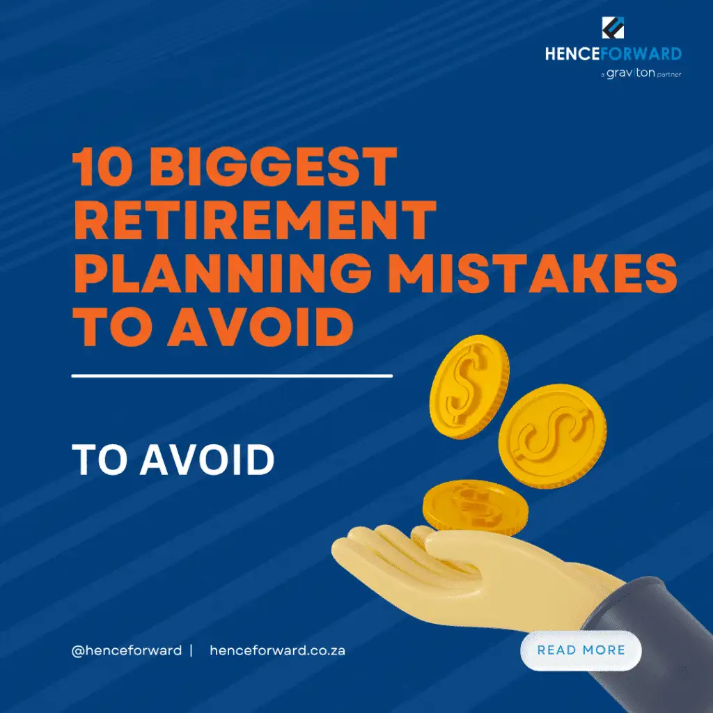 retirement planning mistakes, sequence risk, compound growth
