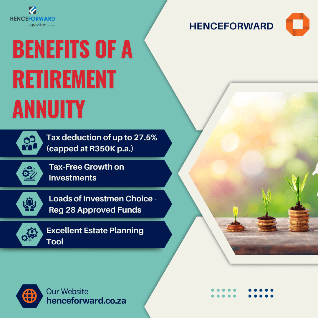Benefits of a Retirement Annuity South Africa; Best Retirement Annuities South Africa