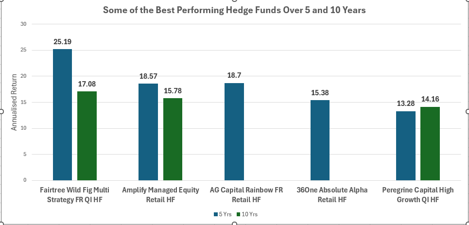 Best Performing Hedge Funds; Top Performing Hedge Funds in South Africa