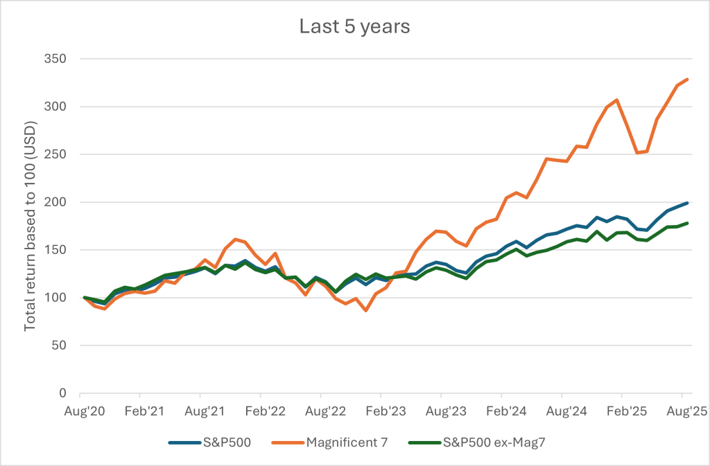 May 7 Performance 2020-2025 and concentration risk